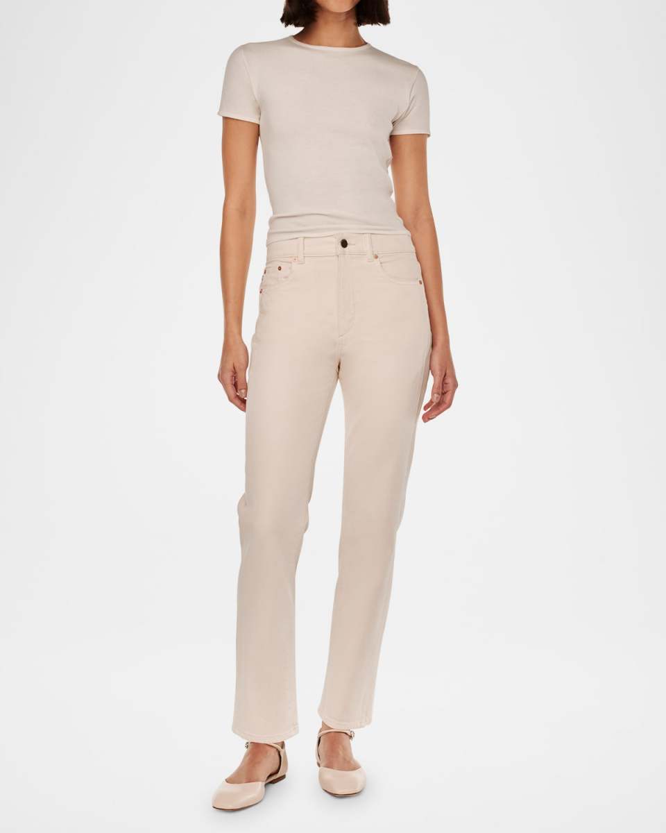 Patti Straight High-Rise Jeans